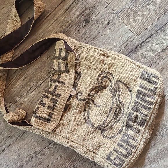 Artisan Handbags - SOLD  Guatemala Coffee bag
